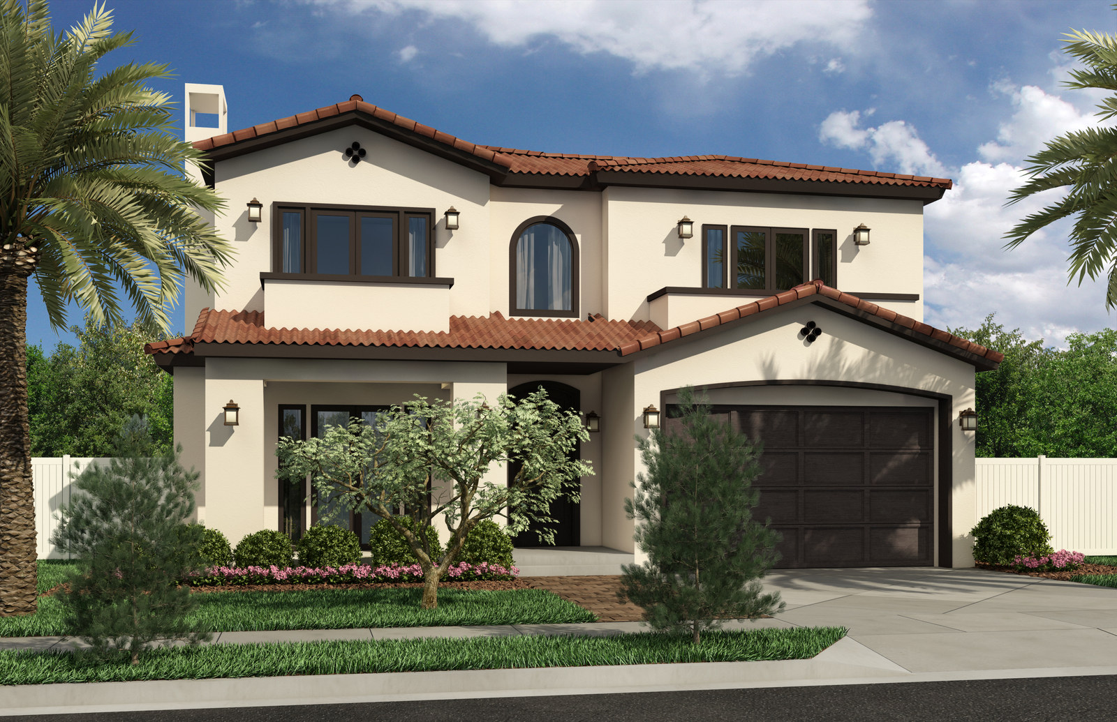Rendering of a residential project at 9339 Oakmore